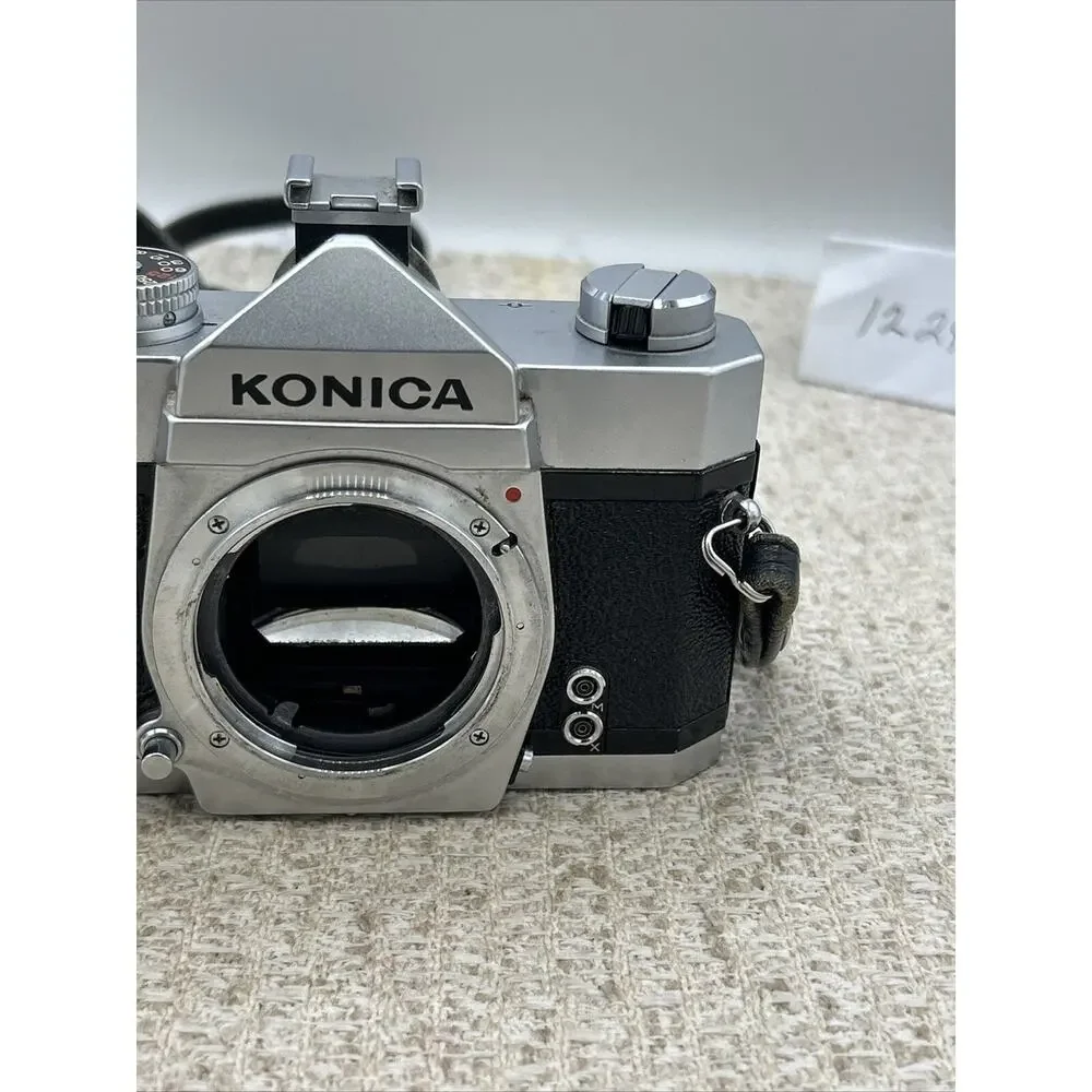 Konica Autoreflex T 35MM SLR FILM CAMERA Body - Untested